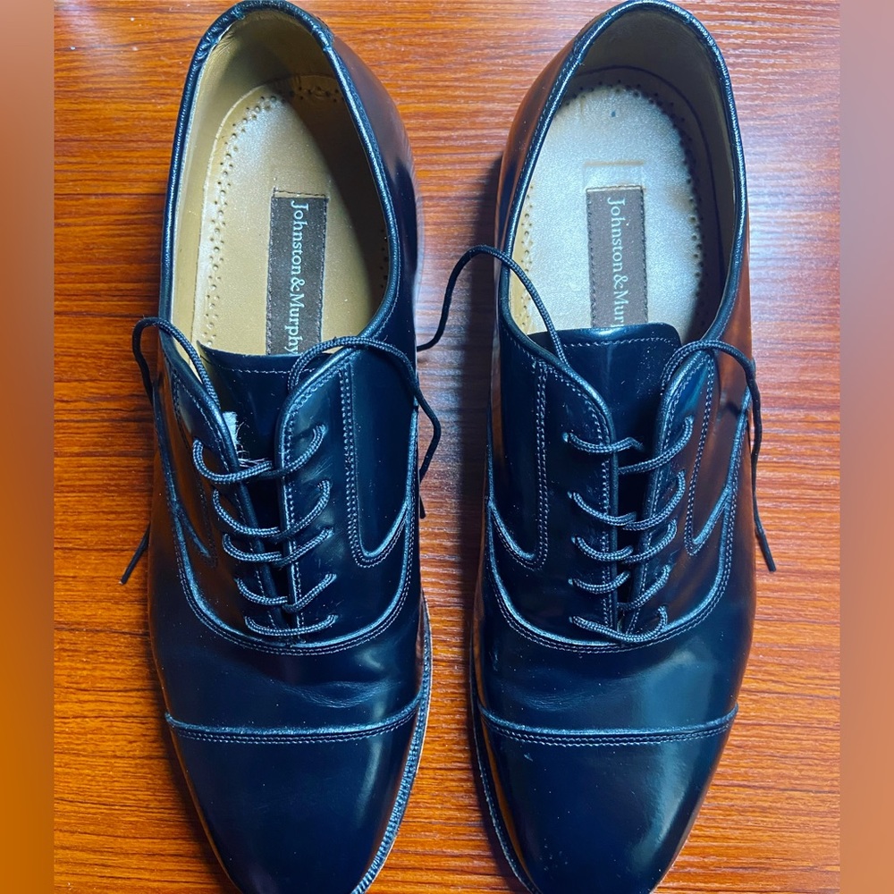 Johnston & Murphy dress shoes.